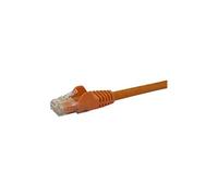 StarTech.com Câble réseau Cat6 Gigabit UTP sans crochet de 2m - Cordon Ethernet RJ45 anti-accroc - M/M - Blanc