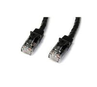 StarTech.com Câble réseau Cat6 Gigabit UTP sans crochet de 7m - Cordon Ethernet RJ45 anti-accroc - M/M - Noir