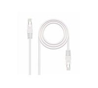 Câble réseau CAT6 UTP - Nano Cable - 3 m - Blanc - RJ45 mâle - Haute vitesse - Intérieur/extérieur - Catégorie 6