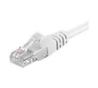 Câble réseau Cat6 WENTRONIC 95257 - 0.25m - 2xRJ-45 - Blanc