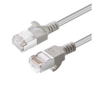 Câble réseau CAT6A U-FTP Slim - MICRO CONNECT - 5m - LSZH - Gris
