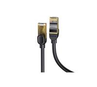 Câble réseau cat7 RJ45 Gigabit 8m Noir