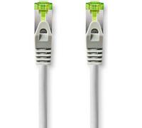 Câble réseau CAT7 | S/FTP | RJ45 mâle | RJ45 mâle | 3.00 m | Snagless | Rond | LSZH | Gris | Carton avec fenêtres
