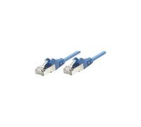 Intellinet 343305 RJ45 Câble réseau, câble patch CAT 6 U/UTP 5.00 m bleu 1 pc(s)