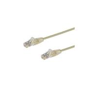 Câble Réseau Catégorie 6 StarTech.com 2 M Câble De Raccordement Plaqué Or Gris