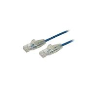 Câble Réseau Catégorie 6 StarTech.com 50 Cm Câble Patch Plaqué Or Contact Bleu