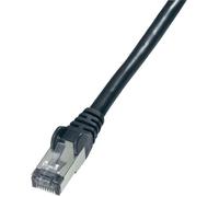 Câble réseau CONRAD RJ45 CAT 6 S/FTP Noir 50 m