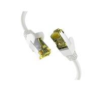 Câble Réseau EFB Elektronik Cat6a S/FTP (S-STP) 50m, Connecteurs RJ-45 Mâle, Contacts Or, 10000 Mbit/s, 500 MHz, Conducteur Cuivre, LSZH, Blanc