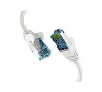 EFB-Elektronik RJ45 Patch Cable with CAT7 Raw Cable 0.15 m White White 0,15 m