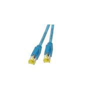 Câble Réseau EFB Elektronik S/FTP Cat6a 5m Bleu - Draka UC900 1000MHz, Connecteurs RJ-45, Blindage S-STP (S/FTP), Hirose TM31, Référence K8560BL.5