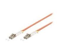 Câble réseau en fibre optique OM2 Microconnect 25m LC/LC LSZH - Orange