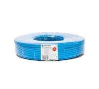 Câble réseau Ethernet | CAT6, AWG24, CCA, UTP, RJ45 | Bobine réseau | Bleu (50 mètres) | Pour la maison et le bureau