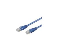 Câble réseau, Ethernet/Lan catégorie 6 UTP, bleu, 3m cd68407