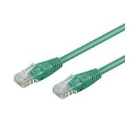 Câble réseau, Ethernet/Lan catégorie 6 UTP, vert, 0.50m cd68435