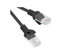 Câble réseau Ethernet UTP Cat.6 noir, 1,5 m, PCU6-10CC-0150-BK