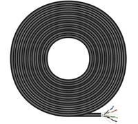 Câble réseau extérieur - AISENS - A135-0673 - RJ45 - 100 m - FTP - Noir