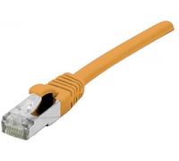 Câble réseau - F/UTP - Categorie 6A - LSOH - Cuivre - norme ANSI/EIA/TIA 568 & ISO/IEC 11801 - 500 MHz - Snagless - 5m - Orange