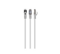 Câble Réseau Gembird Cat6 S/FTP 15m RJ-45 Mâle/Mâle, Contacts Or, LSZH, AWG27, 500MHz, Diamètre 6.2mm, Blanc - PP6A-LSZHCU-W-15M