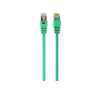 Câble Réseau Gembird PP22-0.5M/G Vert Cat5e 0.5m RJ45 Mâle-Mâle Contacts Or 10/100/1000Base-T(X) Foil Shielded Twisted Pair RoHS