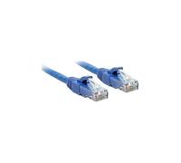 Câble Réseau Gigabit CAT6 U/UTP Sans Accrocs Bleu - 48019