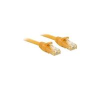 Câble Réseau Gigabit CAT6 U/UTP Sans Accrocs Jaune - 48064