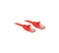Câble Réseau Gigabit CAT6 U/UTP Snagless 5M Rouge - 48035