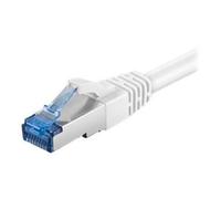 Câble réseau - GOOBAY - CAT 6a-750 SSTP PIMF - Blanc - 7.5m - Connecteurs RJ-45 plaqués or