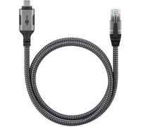 Câble réseau - GOOBAY - USB-C 3.1 vers RJ45 - 2 m - CAT 6 FTP - M/M