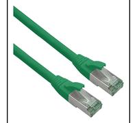 Câble réseau Helos 363727 Cat7 S/FTP 30m RJ-45 vers RJ-45 blindage double vert rond