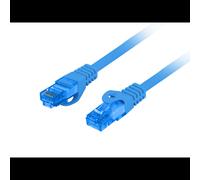 Câble Réseau Lanberg PCF6A-10CC-2000-B 20m Cat6a S/FTP (S-STP) RJ-45 Mâle/Mâle Bleu, CCA 26 AWG, Bande passante 500MHz, Gaine LSZH