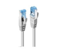 Câble Réseau Lindy 47136 Cat6a S/FTP 5m Gris, Bande Passante 500MHz, 10GBase-T, Connecteurs RJ-45 Plaqué Or, Gaine LSZH, AWG27