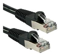 Câble réseau LINDY Cat.6A S/FTP 10m Noir - LSOH 500MHz
