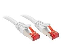 Câble réseau Lindy RJ-45 Cat.6 S/FTP 1 m blanc Cat6 S/FTP (S-STP), 47792