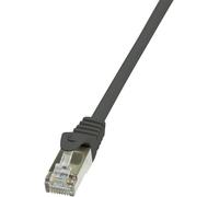 Câble réseau LogiLink CAT 6 F/UTP 5 m, noir - CP2073S - [1x RJ45 mâle - 1x RJ45 mâle]