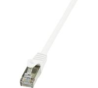 Câble réseau LogiLink CAT 6 F/UTP 7,50 m blanc - CP2081S - [1x RJ45 mâle - 1x RJ45 mâle]