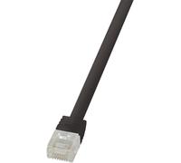 Câble réseau LogiLink CAT 6 U/UTP 0.50 m, noir - CF2023U - [1x RJ45 mâle - 1x RJ45 mâle]