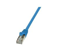 Câble réseau LogiLink CAT5e SF/UTP 0.50 m vert - CP1022D - 0.50 m - gris - [1x RJ45 mâle - 1x RJ45 mâle]