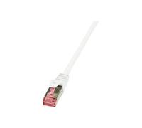 Câble réseau LogiLink CAT6 S/FTP blanc 2m