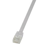 Câble réseau LogiLink CAT6 U/UTP 0.50 m blanc - CF2021U - [1x RJ45 mâle - 1x RJ45 mâle]