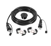 Câble réseau marin de 5,8 m pour Garmin GPSMAP, détecteur de poissons, radar, GMR, GMS 10 - RJ45 mâle à mâle câble Ethernet pour navigation Garmin, ECHOMAP UHD/Ultra, GCV, GSD et plus - Remplacement