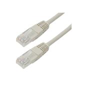 Câble Réseau MCL Cat5E U/UTP 1m Gris, RJ45 Mâle vers RJ45 Mâle, Conducteurs AWG 26, Impédance 100 Ohm, Gaine PVC