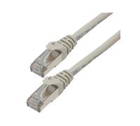 MCL Cordon de Brassage RJ45 Cat 6 A S/FTP LSZH - 5m Gris
