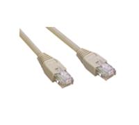 Câble Réseau MCL RJ45 Cat6 Gris 10m - FCC6BM-10M - Connecteur RJ45 Mâle/Mâle pour liaison poste/prise murale ou panneau de brassage/switch/hub