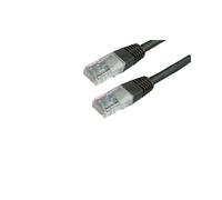 Câble réseau MediaRange MRCS119 Noir 1m Cat6 S/FTP (S-STP) Connecteurs RJ-45 mâle contacts plaqués or