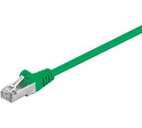 Câble réseau MicroConnect F/UTP CAT5e 5 m, PVC vert, blindage en feuille d'alumi