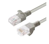 Câble réseau MicroConnect U/UTP CAT6 15 m gris fin non blindé, PVC, 4 x 2 x AWG