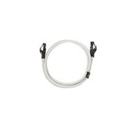 Câble Réseau Patch 1M CAT 8.1 CQ8032S RJ45 Gris Clair Sans Halogène