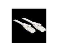 Cordon de raccordement RJ-45 LINDY - 15m - UTP CAT 6 - blanc