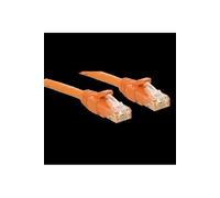 Câble réseau patch CAT.6 U/UTP, orange, 7,5m