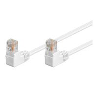 Câble réseau patch - INTELLINET - ICOC AMS-U5EB - 5 mètres - Catégorie 5E - Angulation 90°